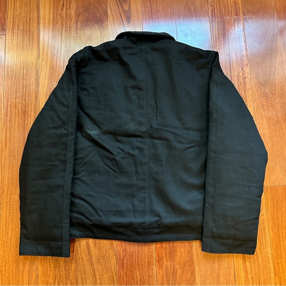 (XL) Carhartt Reworked Detroit Jacket Black Men - Picture 3 of 8
